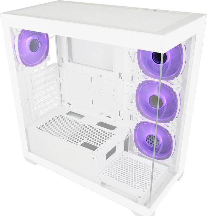 Actual product image LC-Power Case Gaming LC-715W-ON Seamless Pale X (Mini-ITX, ATX)