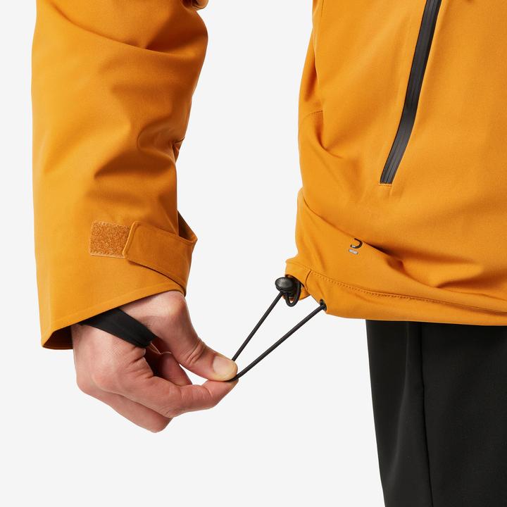 Immagine prodotto Wedze Giacca da sci da uomo impermeabile e resistente - 500 cammello/nero (M)