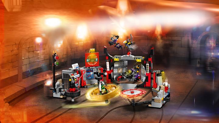 Produktbild LEGO Hauptquartier der Motorradfahrer (70640, LEGO Ninjago)