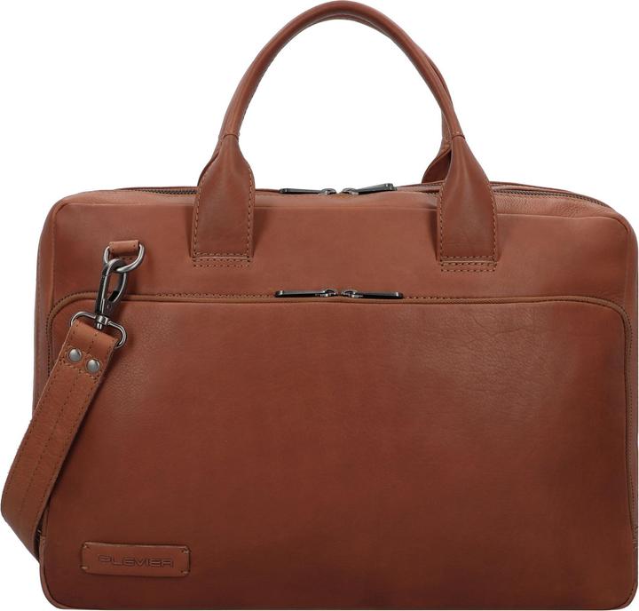 Plevier Petronas laptoptas 15.6 inch cognac. (18", Fujitsu)
