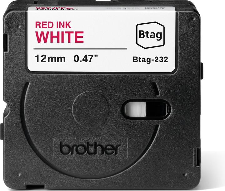 Actual product image Brother Btag (1.20 cm, White)