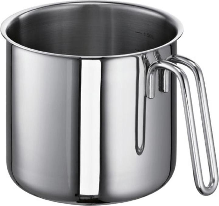 Schulte-Ufer Edelstahl Milchtopf Romana 14 cm (14 cm, Milchtopf, Edelstahl)