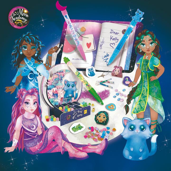Image du produit Lisciani L'Académie De La Lune Stylos Et Agenda Magiques De La Lune
