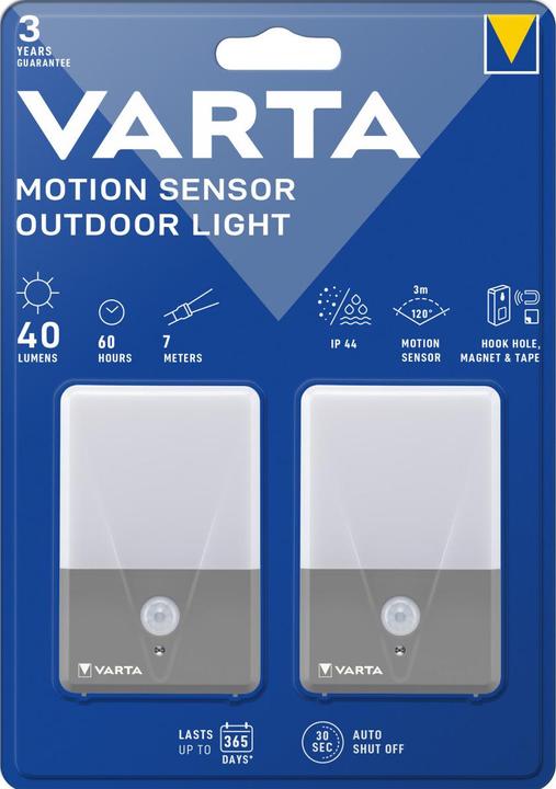 Produktbild Varta Motion Sensor Outdoor Light TWINP 16634 101 402