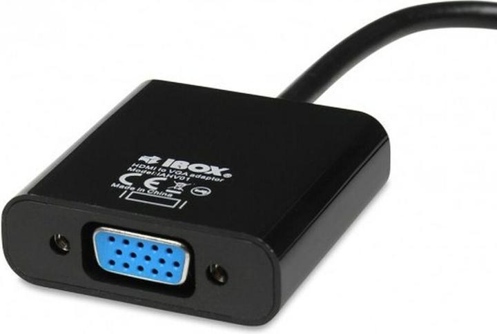 Immagine prodotto iBox IAHV01 Cavo video adattatore HDMI tipo A (standard) VGA (D-Sub) (HDMI, VGA, 2.50 cm)