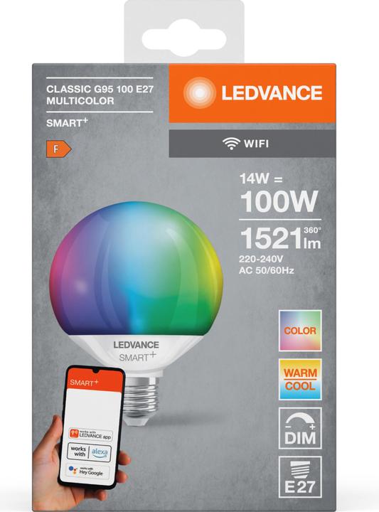 Immagine prodotto Ledvance Smart+ (E27, 14 W, 1521 lm, 1 x, F)