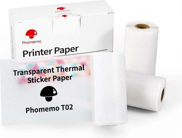 Produktbild Phomemo 3 Rollen Aufkleber Thermopapier