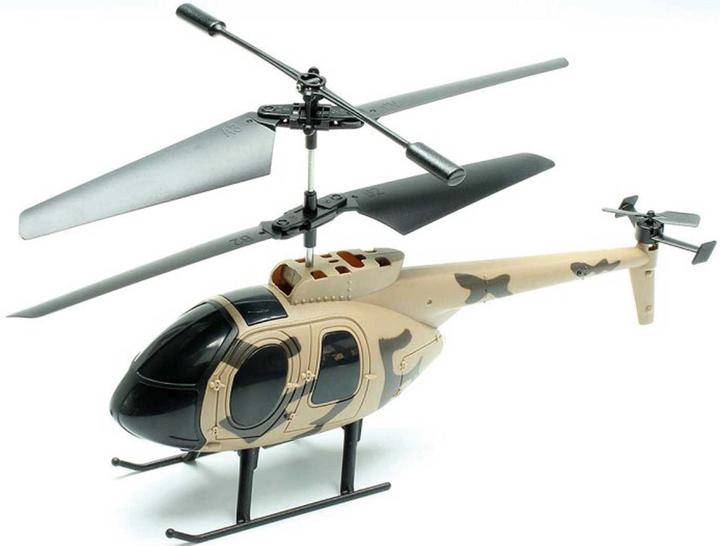 Image du produit FliteZone Hélicoptère Hughes MD500 Micro Camo 3 canaux, RTF