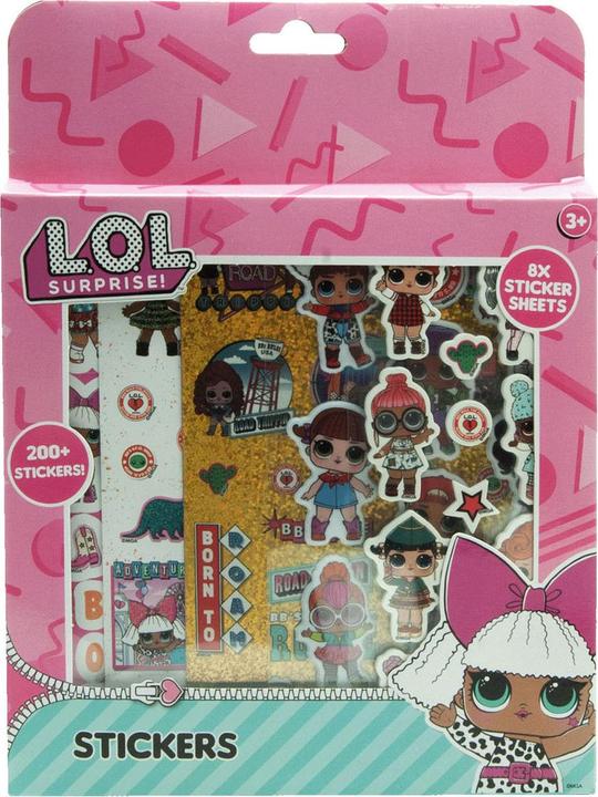 Actual product image L.O.L. Surprise! LOL. Sticker set, 200 pcs.