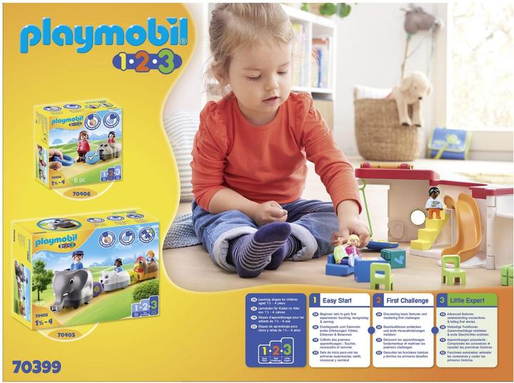Produktbild Playmobil Mein Mitnehm-Kindergarten (70399, Playmobil 1.2.3)