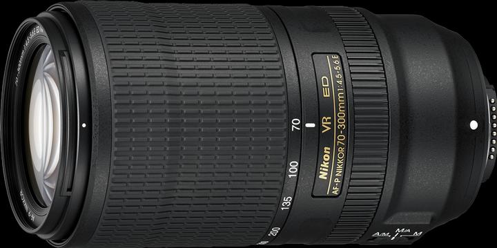 Actual product image Nikon AF-P Nikkor 70-300mm f/4.5-5.6E ED VR (Nikon F, full size, APS-C / DX)