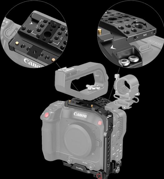 Actual product image SmallRig Cage Handheld Kit Canon EOS C70 (Cage)