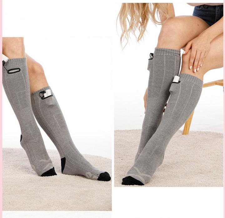 Produktbild Stride Beheizbare Baumwoll Socken Outdoor Fusswärmer mit Akku (One Size) (One Size)