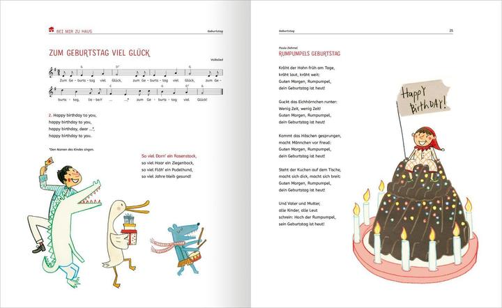 Immagine prodotto Die ganze Welt der Lieder und Reime (Tedesco, Gerlinde Wiencirz, Yayo kawamura, 2024)
