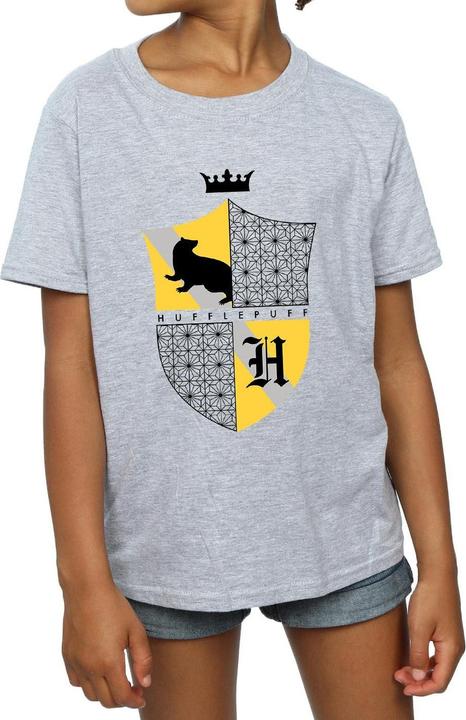 Image du produit - T-shirt HUFFLEPUFF SHIELD - Fille (140, 146)
