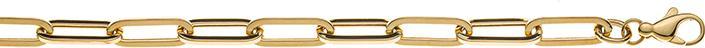 Natsumi Schmuck Armschmuck Gelbgold 18K/750 Anker oval 19cm (19 cm, 750/18 K Gelbgold)