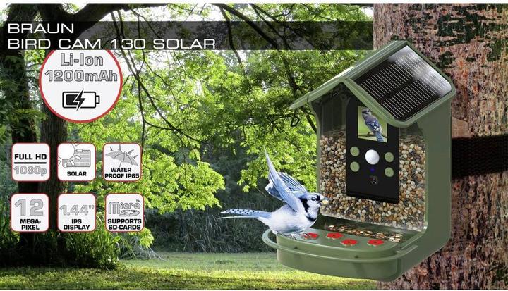 Image du produit Braun Photo BRAUN Bird Cam 130 solaire