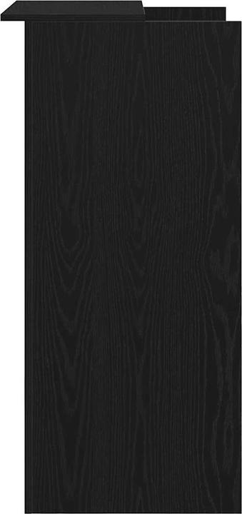 Produktbild VidaXL Empfangstheke Schwarz 55x50x103,5 cm Holzwerkstoff Empfangstresen
