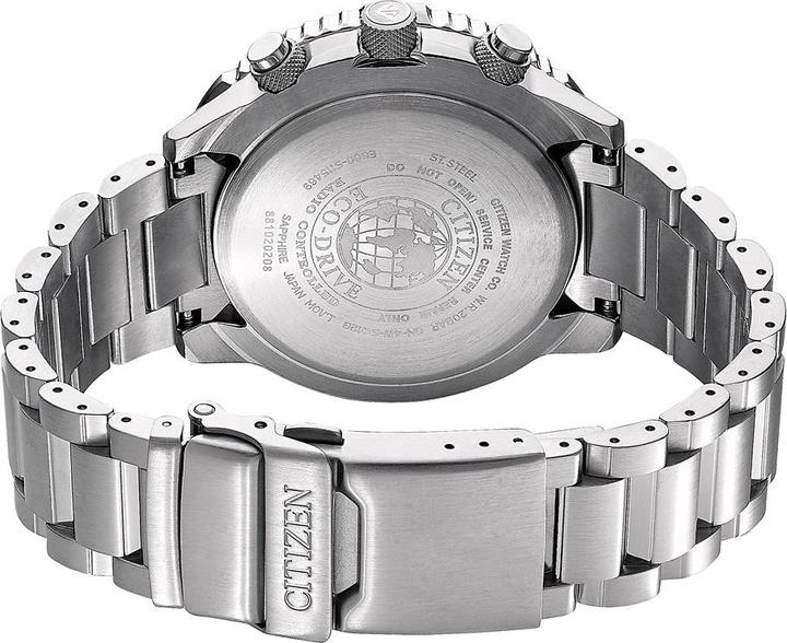 Actual product image Citizen Eco-Drive Promaster - CB5000-50L (Chronograph, Radio-controlled clock, 47 mm)