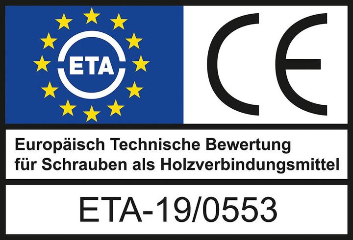 Produktbild Heco TOPIX-plus Verlegeschraube Senkkopf mit Frstaschen TX Vollgewinde 4,5x70 mm blau verzinkt 200 (200 Schrauben pro Stück)