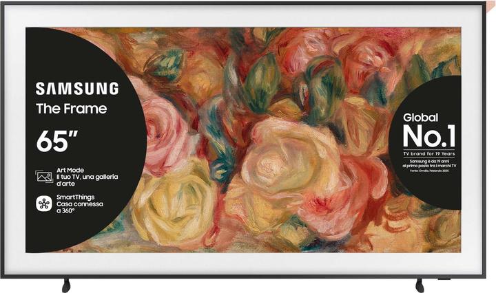Immagine prodotto Samsung The Frame QE65LS03DAUXZT 65 pollici Smart (65", La cornice, QLED, 4K, 2024)