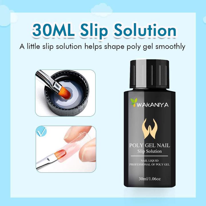 Actual product image Wakaniya Nail Care Starter Set Polygel (Nail varnish dryer)