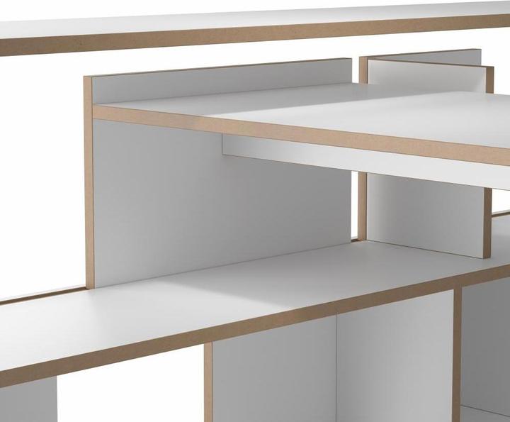 Produktbild Tojo Anstell eingehängt Weiss 200 (155 x 60 x 74 cm)