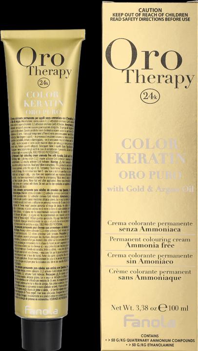 Produktbild Fanola Color Keratin Oro Puro 7/00 Rubio Intenso 100ml (7.00 Intense Blonde)