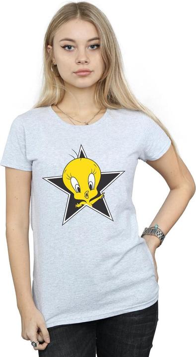 Immagine prodotto Looney Tunes Tweety Pie Star Maglietta Donna (M)