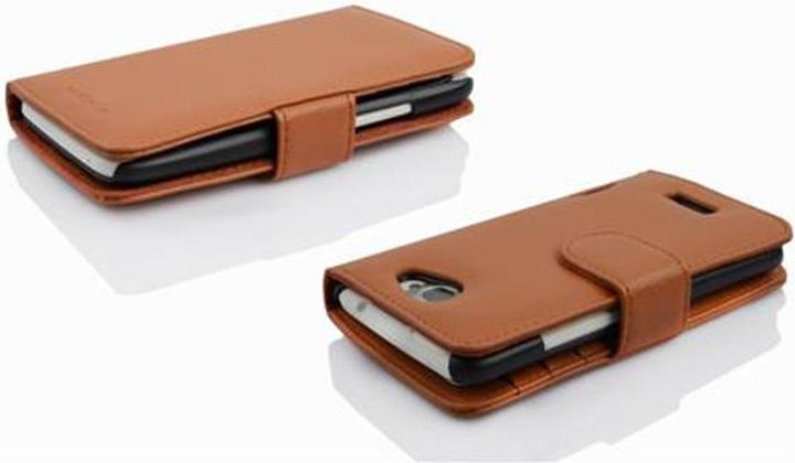 Actual product image Cadorabo Book with 3 card slots cover (HTC One X+)