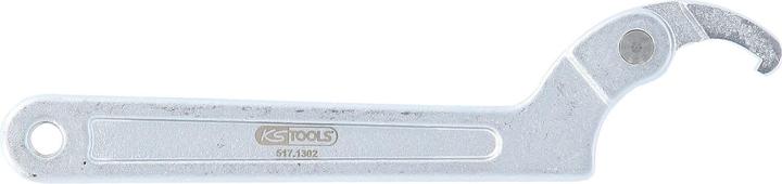 Actual product image KS Tools Articulated hook wrench with nose (50 mm, 19 mm, 40 mm, 35 mm, 42 mm, 27 mm, 48 mm, 28 mm, 39 mm, 23 mm, 43 mm, 22 mm, 30 mm, 24 mm, 41 mm, 29 mm, 45 mm, 33 mm, 25 mm, 32 mm, 46 mm, 34 mm, 21 mm, 38 mm, 47 mm, 44 mm, 36 mm, 31 mm, 49 mm, 37 mm, 20 mm, 26 mm)