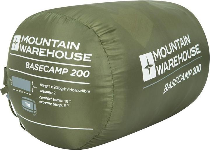 Image du produit Mountain Warehouse Sac de couchage Basecamp 200 Summer (185 cm)