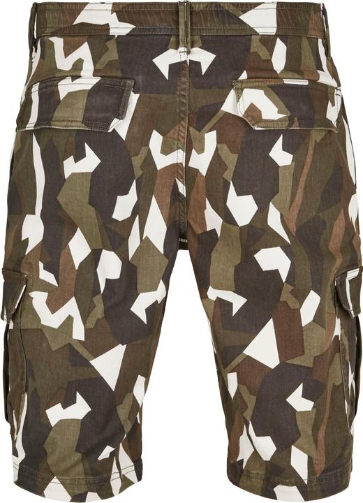 Immagine prodotto Urban Classics Pantaloncini Cargo in twill stretch mimetico geometrico (30)