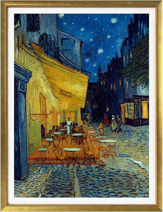 Produktbild Trenddeko van Gogh - Café-Terrasse am Abend (24 x 30 cm)