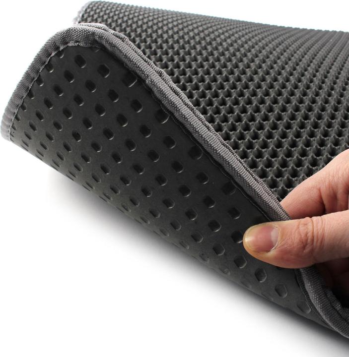 Image du produit Wiltec Fudajo Tapis de litière 76x61cm Tapis de litière pour litière de chat Tapis de réception