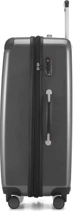 Image du produit Hauptstadtkoffer Alex, Valise rigide avec TSA surface brillante, titane (119 l, L (90 - 115l))