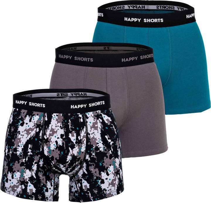Image du produit Happy shorts Boxer Casual Confortable à porter (XXL, Lot de 3)