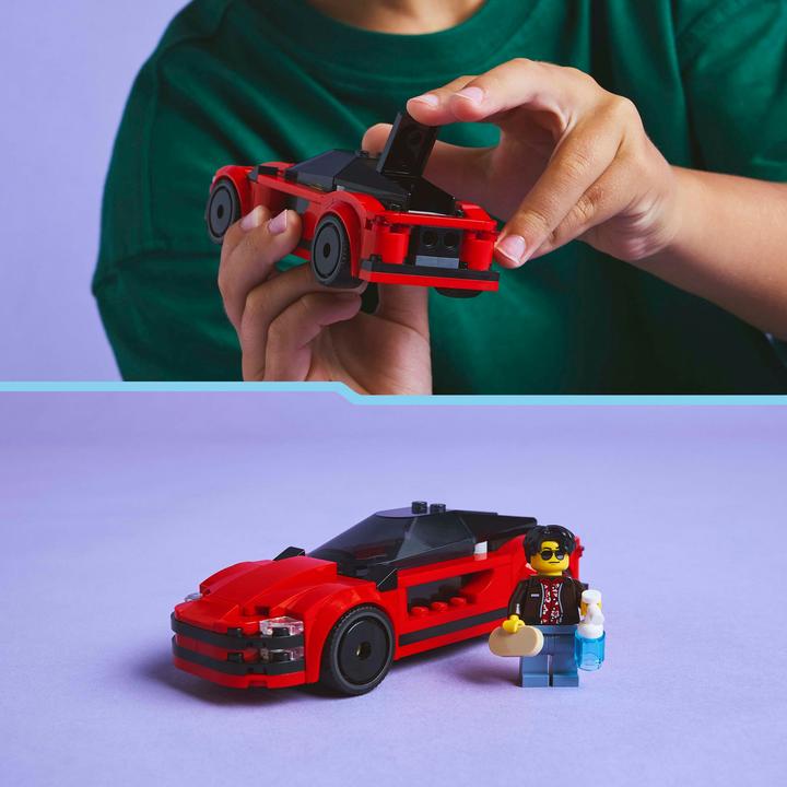 Actual product image LEGO Roter Sportwagen (60448, LEGO City)