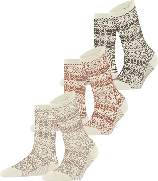 Esprit Sami Pattern 3-Pack Damen (3er Pack, 36 - 41)