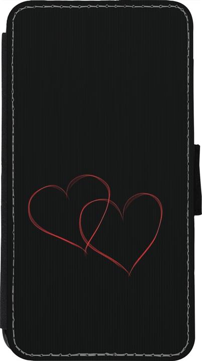 Immagine prodotto PhoneLook Cover Portafoglio nero San Valentino 2023 cuore attaccato (Apple iPhone 11 Pro)