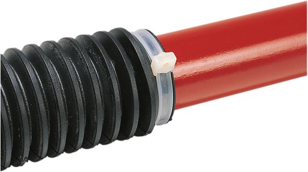 Actual product image HellermannTyton KR8/33 Cable Tie with glass pin natural (Plastic cable ties, 337 mm, 50 pcs.)