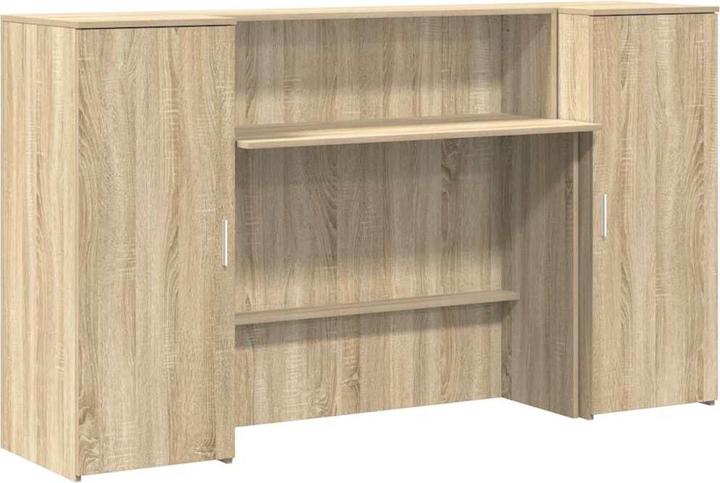 Image du produit VidaXL Comptoir d'accueil Chêne Sonoma 180x50x103,5 cm Bois composite Comptoir d'accueil