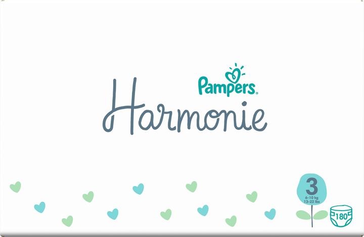 Produktbild Pampers Harmonie ALT (Gr. 3, Monatsbox, 180 Stück)