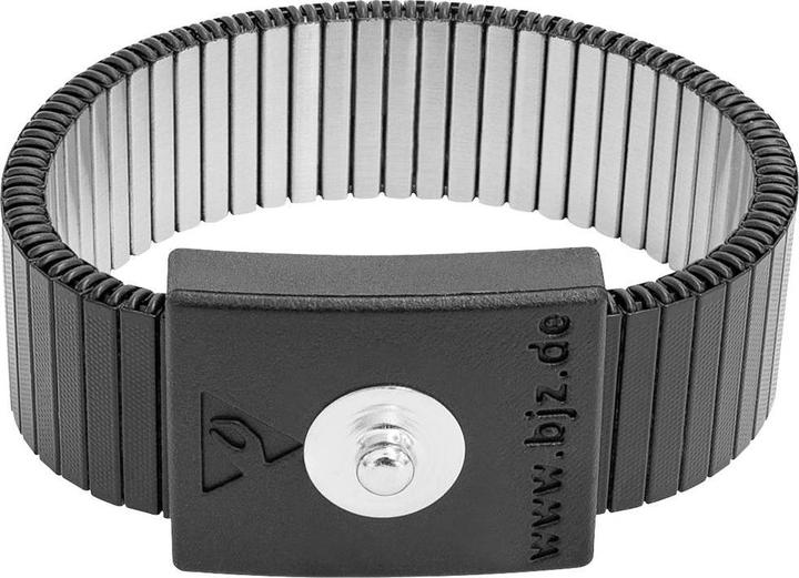 Productafbeelding BJZ A-64117 ESD metalen armband zwart