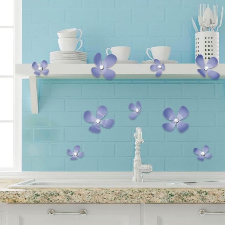 Immagine prodotto Walplus fiori (85,5 x 85,5 cm)