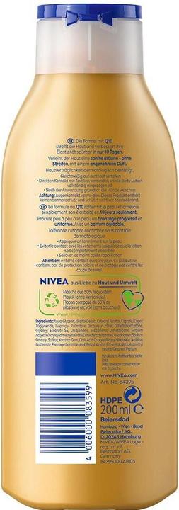 Produktbild NIVEA Q10 Straffende Body Lotion + Bronze (Körperlotion, 200 ml)