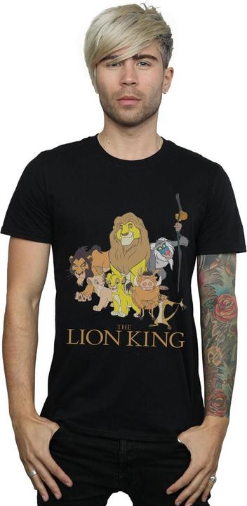 Actual product image Disney Mens The Lion King Group T-Shirt (L)