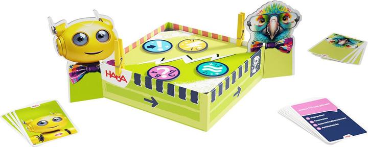 Actual product image Haba Team Quiz Challenge Nature vs. technology (Italian, English, German, French)