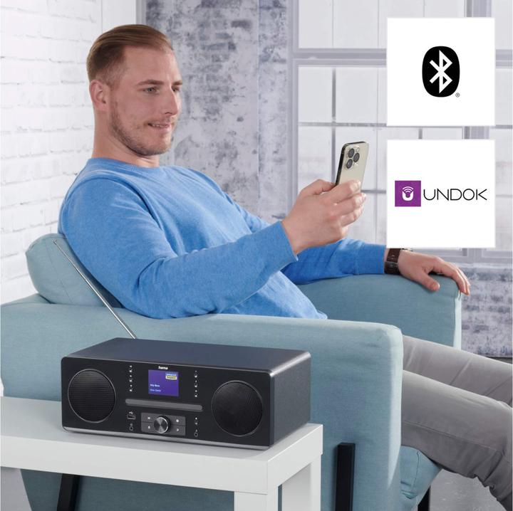 Actual product image Hama DIR1570CBT (FM, DAB+, DAB, Bluetooth, Wi-Fi)
