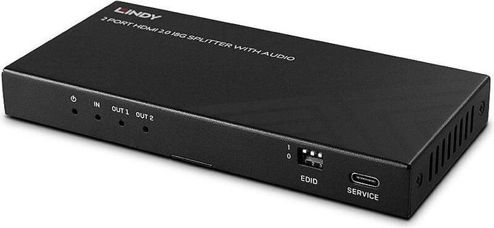 Produktbild Lindy 2 Port HDMI 8K60 Splitter